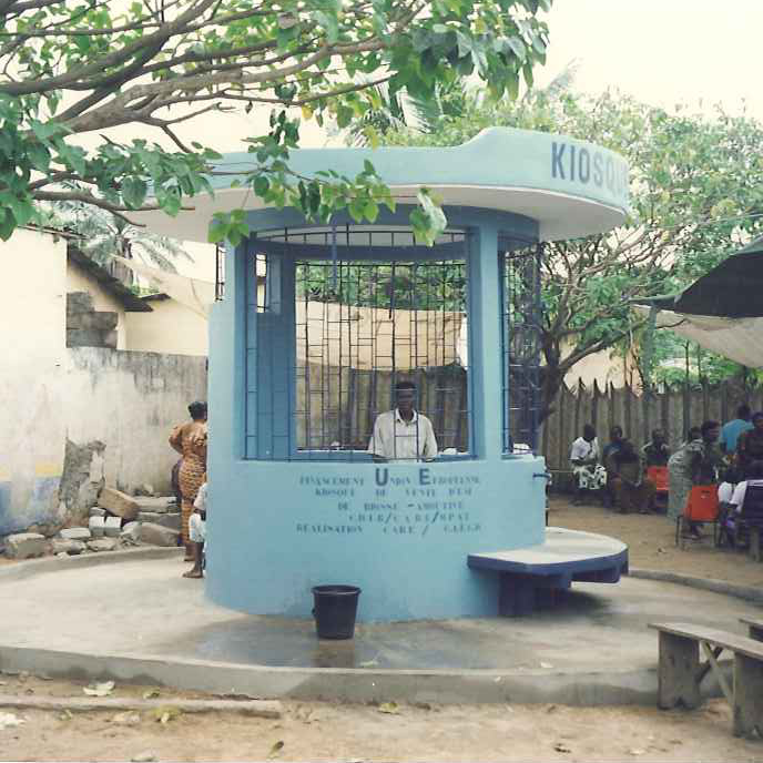 kiosque à eau